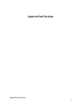 Capitol Art Field Trip Guide