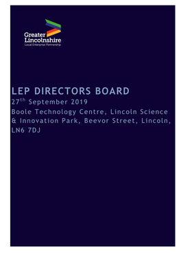 Lep Directors Board