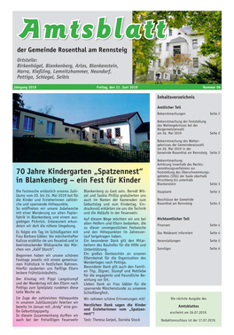 In Blankenberg – Ein Fest Für Kinder Blankenstein Seite 3