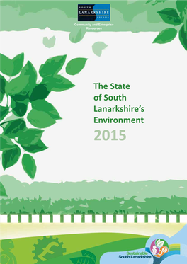 The State of South Lanarkshire's Environment 2015