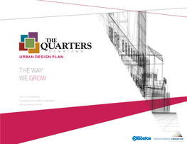 The Quarters Downtown Urban Design Plan