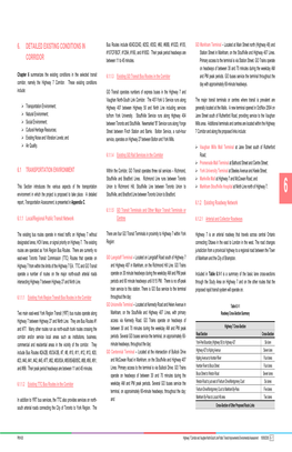 6. Detailed Existing Conditions in Corridor