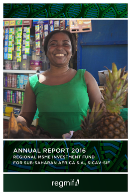 Regmifa Annual Rapport 2016