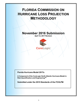 Florida Commission on Hurricane Loss Projection Methodology