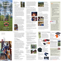 10Th Mountain Huts Summer Brochure With