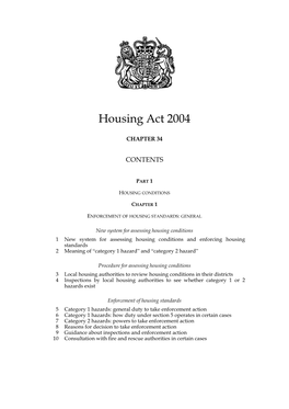 Housing Act 2004