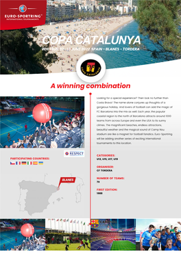 Copa Catalunya Whitsun 07 - 10 June 2022 Spain - Blanes - Tordera