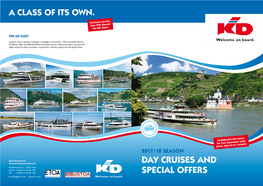 Day Cruises and Special Offers