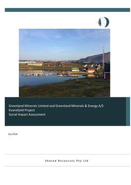 Greenland Minerals Limited and Greenland Minerals & Energy