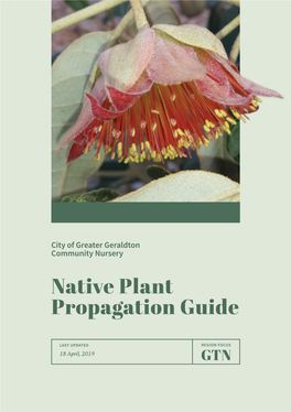 Native Plant Propagation Guide