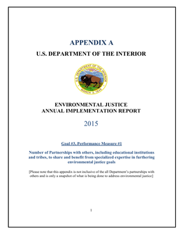 Appendix a 2015