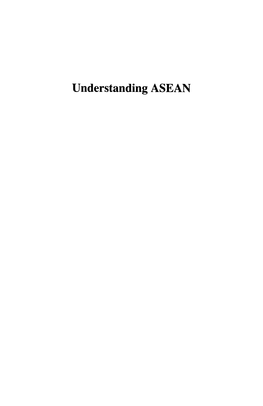 Understanding ASEAN