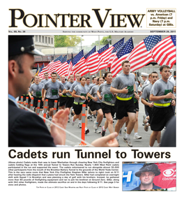 Cadets Run Tunnel to Towers