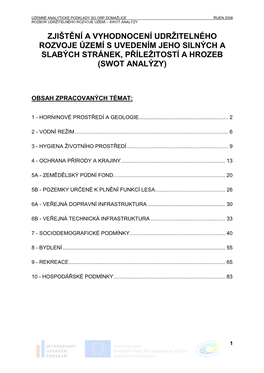 02 01 Swot Analýzy