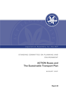 ACTION Buses and the Sustainable Transport Plan