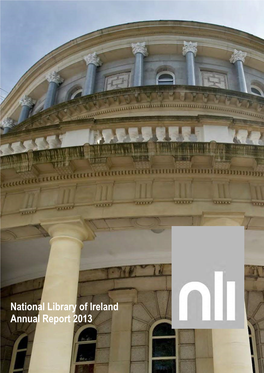 National Library of Ireland Annual Report 2013