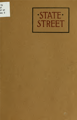 State Street; a Brief Account of a Boston