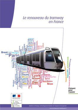 Le Renouveau Du Tramway En France