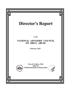 Director's Report, February 2015