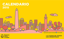 Calendario Turistico Anual 0610