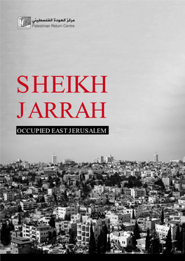 Occupied East Jerusalem Sheikh Jarrah Occupied East Jerusalem