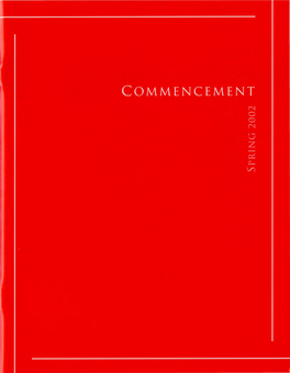 Commencement