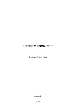 Justice 2 Committee