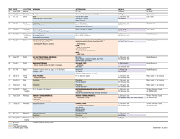 India 2012 Module Schedule.Xlsx