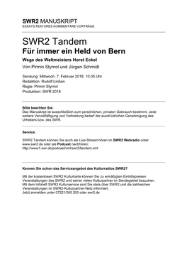 Für Immer Ein Held Von Bern Wege Des Weltmeisters Horst Eckel Von Pirmin Styrnol Und Jürgen Schmidt