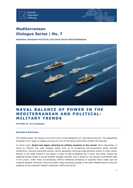 Naval Balance of Power in the Mediterranean and Political