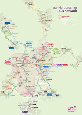 Uno Herts Network Map MASTER A3 OAKLANDS Zone May21