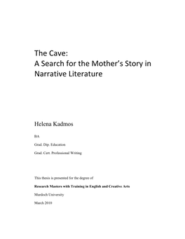 A Search for the Mother's Story In