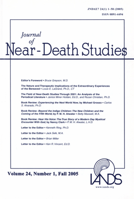 Near-Death Studies