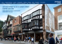 229 High Street & 32-33 Gandy Street Exeter Ex4