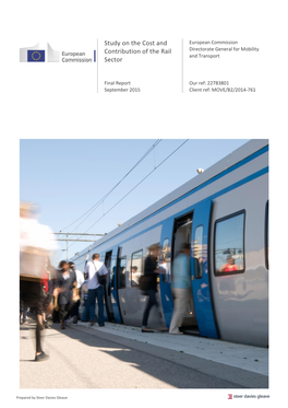 Study on the Cost and Contribution of the Rail Sector | Final Report