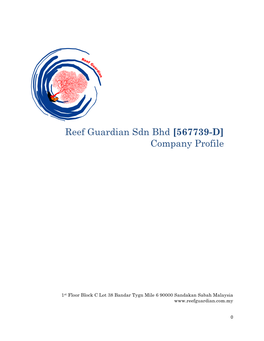 Reef Guardian Sdn Bhd [567739-D] Company Profile