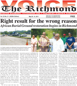 Right Result for the Wrong Reason African Burial Ground Restoration Begins in Richmond