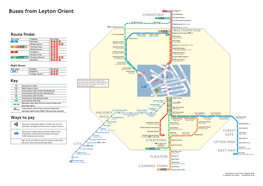 Buses from Leyton Orient 97 N26 Chingford CHINGFORD the Ridgeway 158 Chingford Mount Crooked Billet Roundabout Blackhorse Lane Billet Road Walthamstow Bell Corner