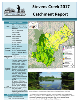 Stevens Creek 2017 Catchment Report