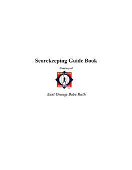 Scorekeeping Guide Book