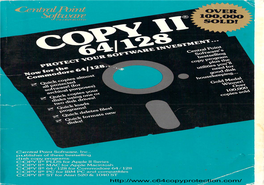 Copy-II 64-128 V3.1 Manual