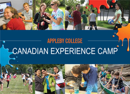 Canadian Experience Camp