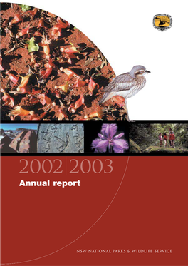 NPWS Annual Report 2002/2003 (PDF