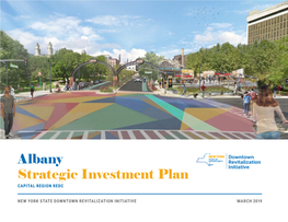 Albany Strategic Investment Plan CAPITAL REGION REDC