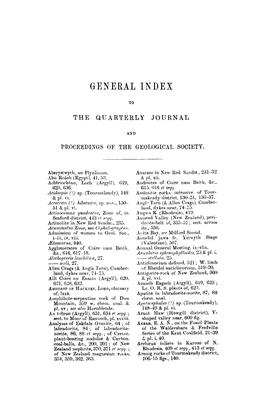 General Index