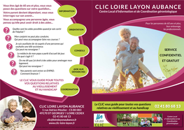 CLIC Loire Layon Aubance