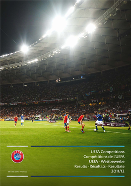 UEFA Competitions Compétitions De L'uefa UEFA