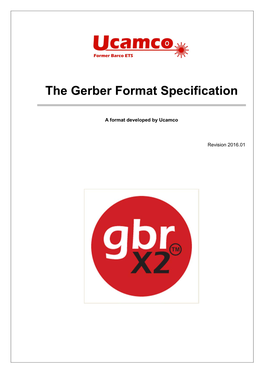 The Gerber File Format Specification