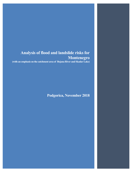 Analysis of Flood and Landslide Risks for Montenegro