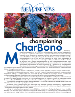The Wine News Reviews Pacific Star Charbono